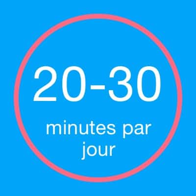 Temps d'utilisation ceinture abdominale