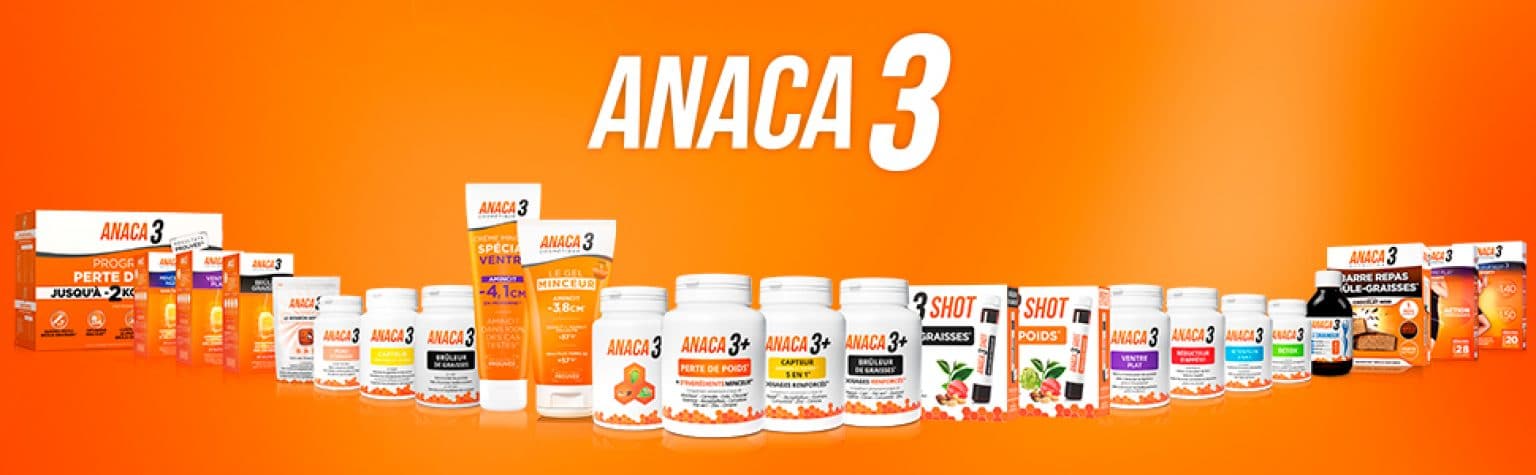 Anaca3 perte de poids, Anaca3 shot | Présentation de la gamme