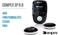 Compex SP 8.0 – Avis sur cette électrostimulateur haut de gamme